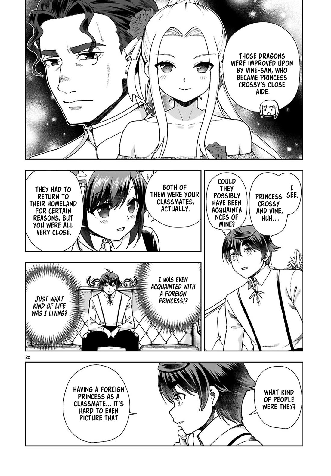 Botsuraku Youtei Nanode, Kajishokunin wo Mezasu Chapter 92 page 22 - Chapter 92