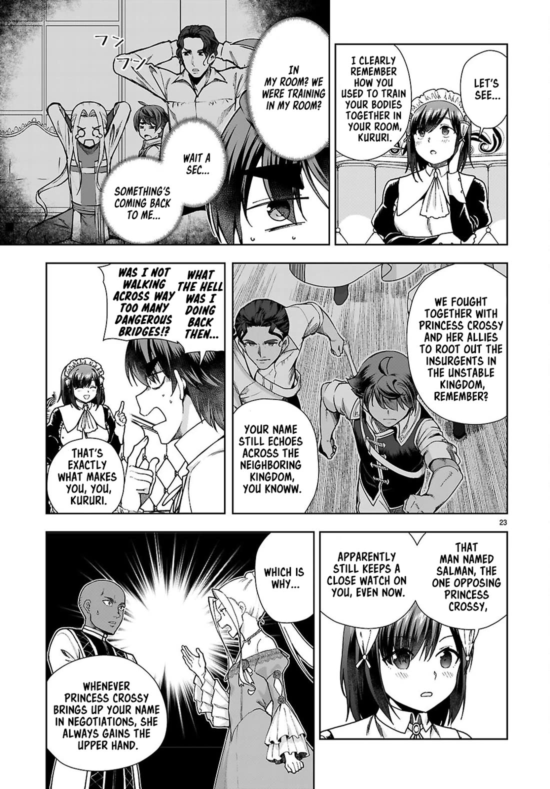 Botsuraku Youtei Nanode, Kajishokunin wo Mezasu Chapter 92 page 23 - Chapter 92
