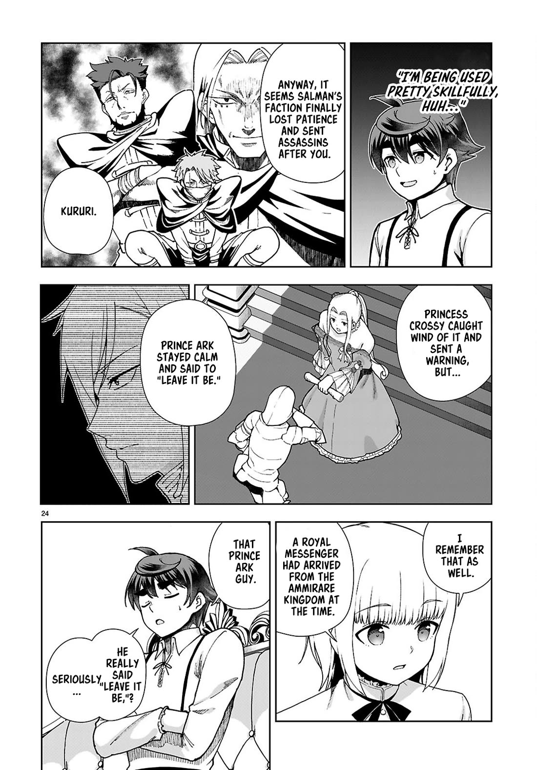 Botsuraku Youtei Nanode, Kajishokunin wo Mezasu Chapter 92 page 24 - Chapter 92