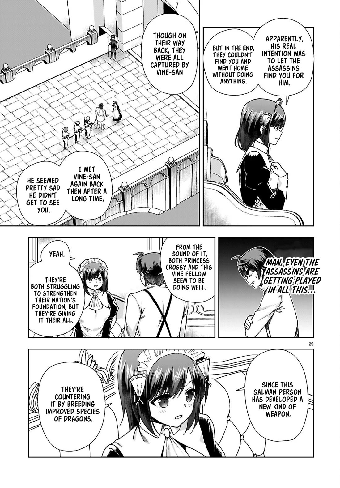 Botsuraku Youtei Nanode, Kajishokunin wo Mezasu Chapter 92 page 25 - Chapter 92