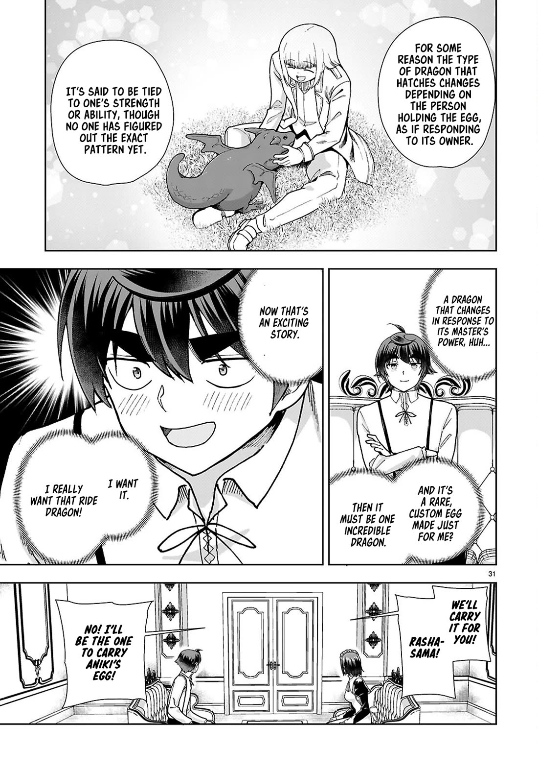 Botsuraku Youtei Nanode, Kajishokunin wo Mezasu Chapter 92 page 31 - Chapter 92