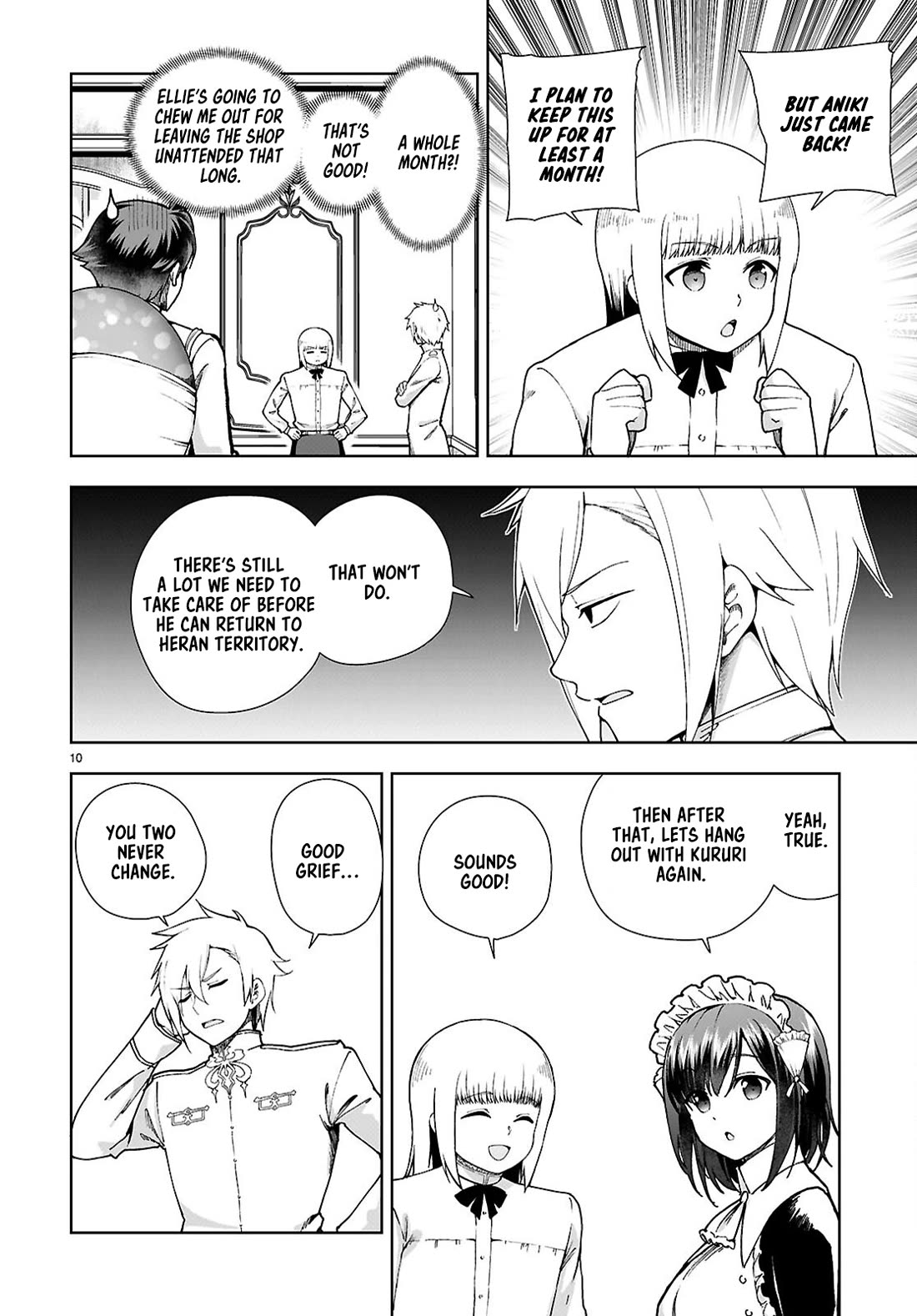 Botsuraku Youtei Nanode, Kajishokunin wo Mezasu Chapter 93 page 10 - Chapter 93