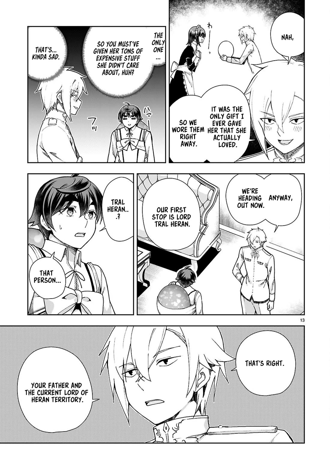 Botsuraku Youtei Nanode, Kajishokunin wo Mezasu Chapter 93 page 13 - Chapter 93