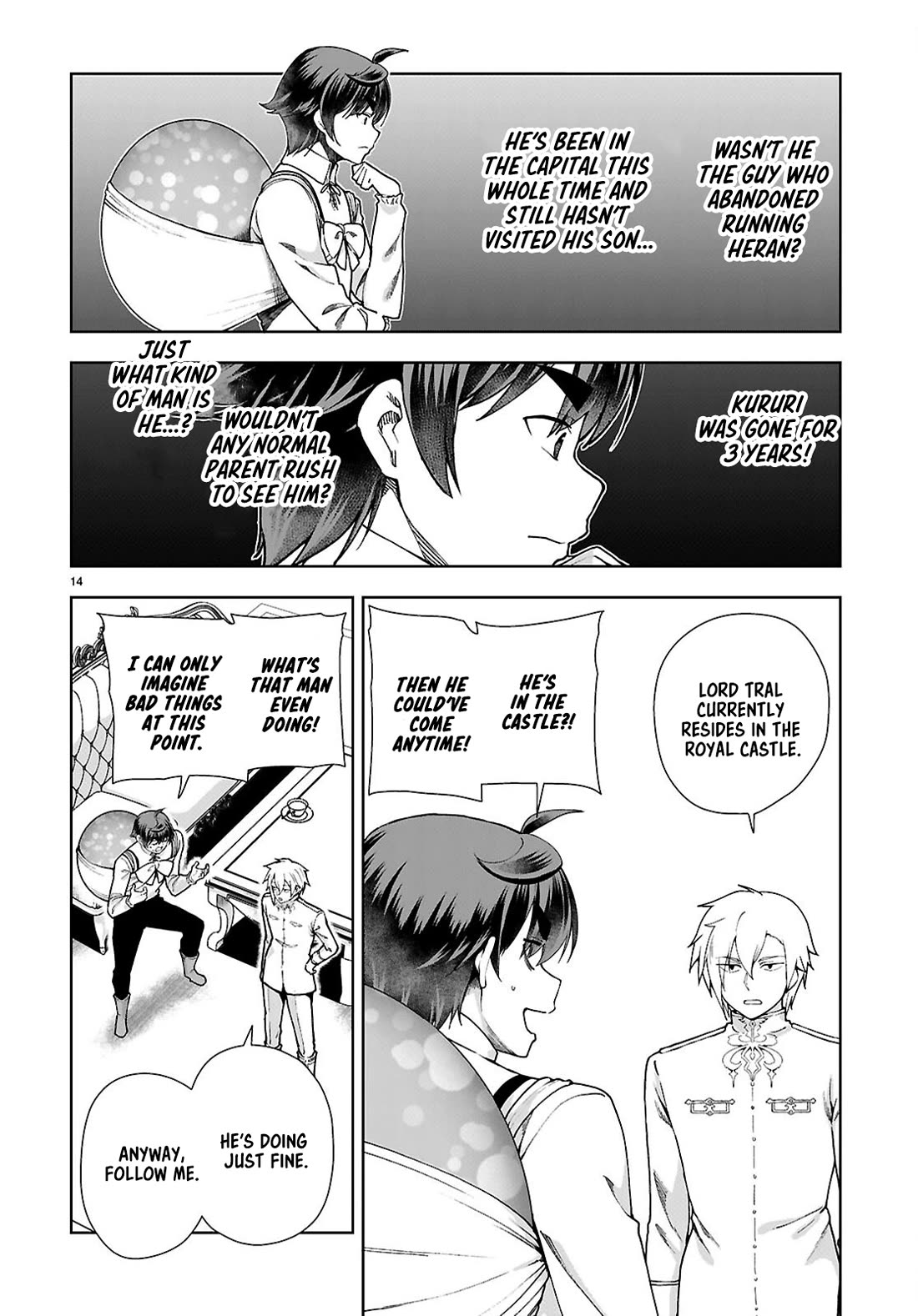 Botsuraku Youtei Nanode, Kajishokunin wo Mezasu Chapter 93 page 14 - Chapter 93