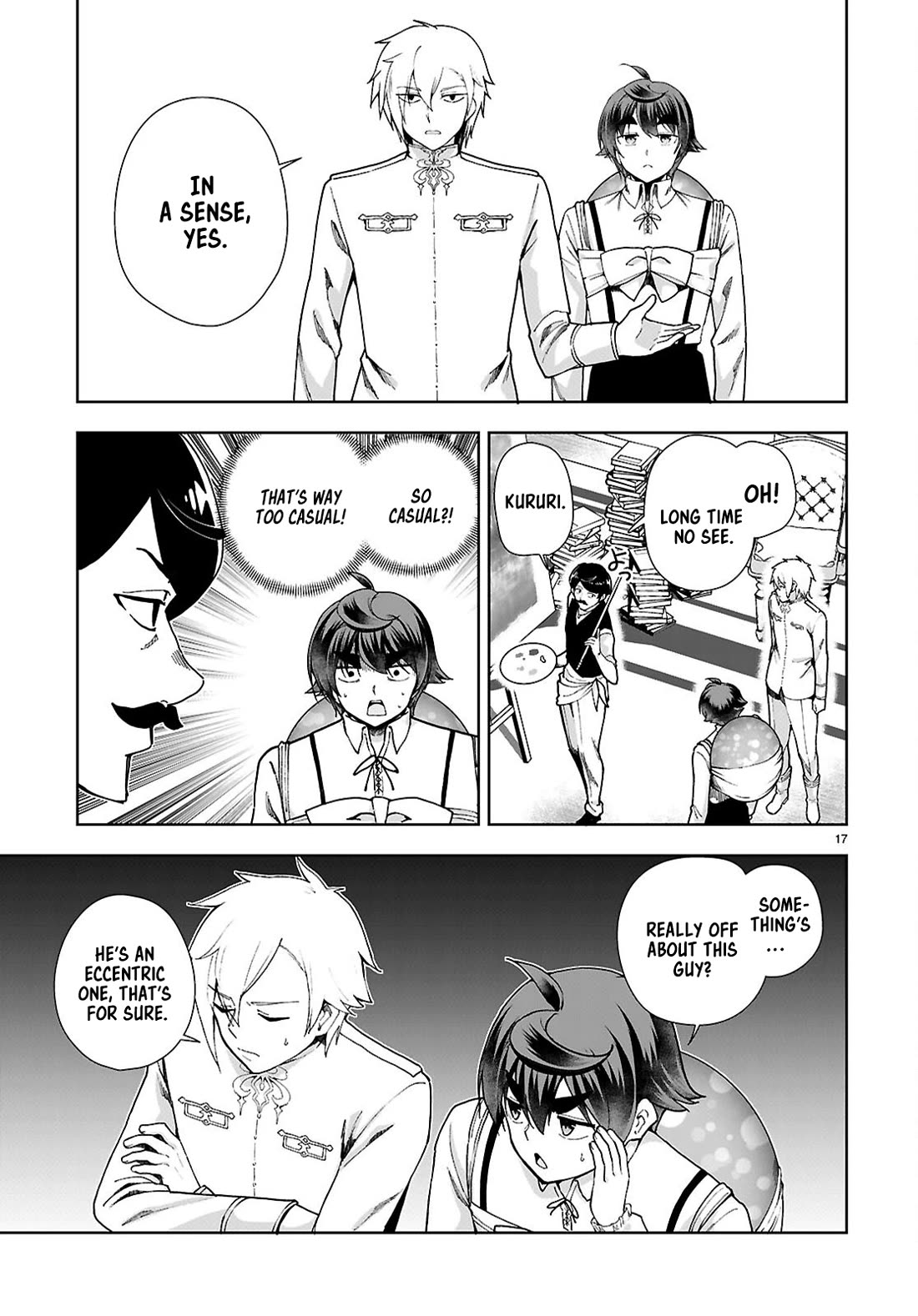 Botsuraku Youtei Nanode, Kajishokunin wo Mezasu Chapter 93 page 17 - Chapter 93