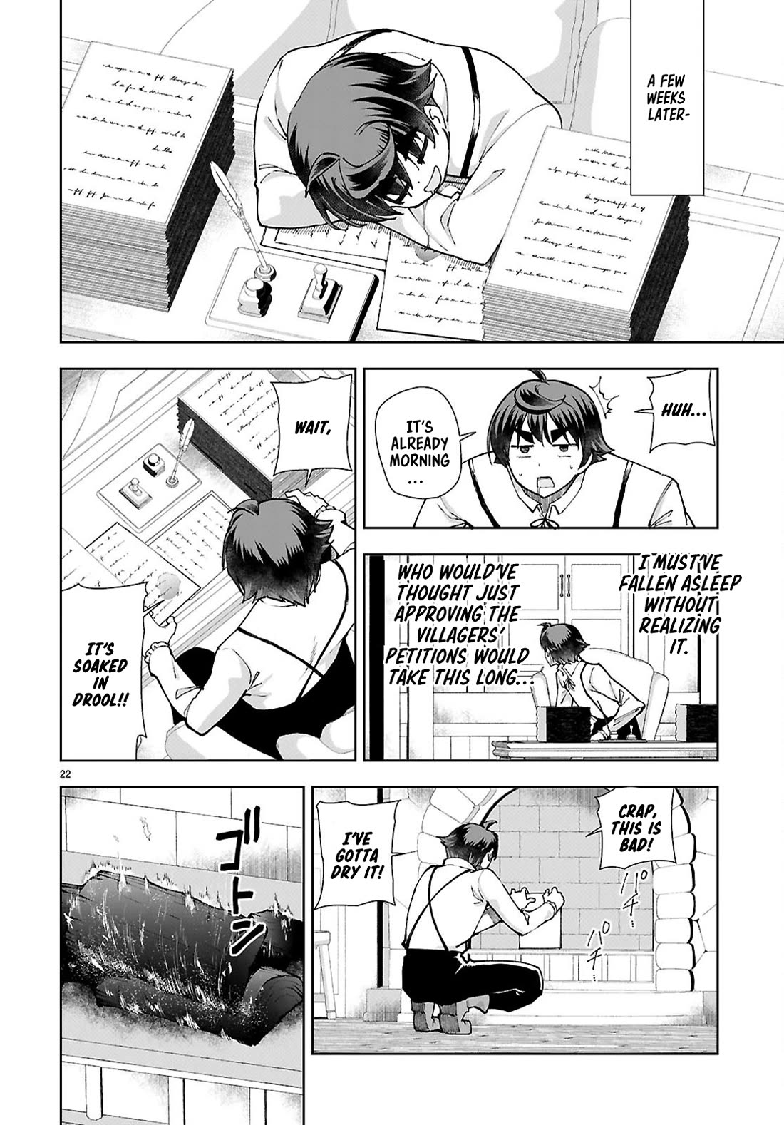 Botsuraku Youtei Nanode, Kajishokunin wo Mezasu Chapter 96 page 22 - Chapter 96