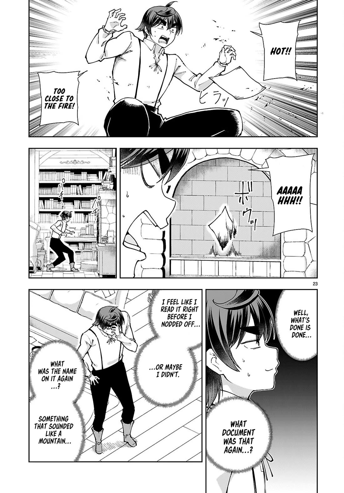 Botsuraku Youtei Nanode, Kajishokunin wo Mezasu Chapter 96 page 23 - Chapter 96