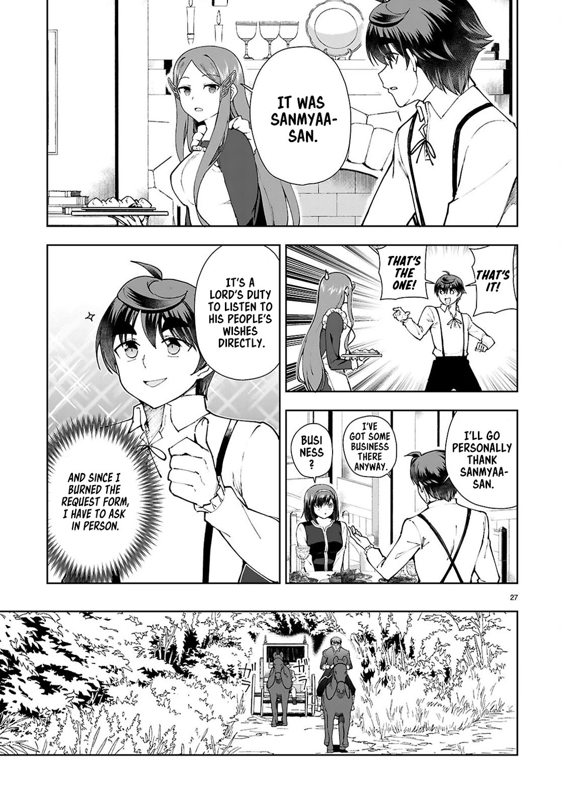 Botsuraku Youtei Nanode, Kajishokunin wo Mezasu Chapter 96 page 27 - Chapter 96