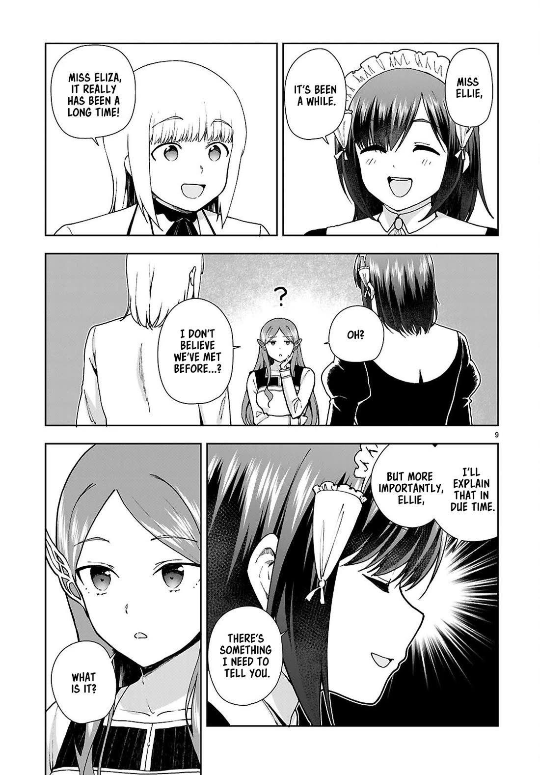 Botsuraku Youtei Nanode, Kajishokunin wo Mezasu Chapter 96 page 9 - Chapter 96