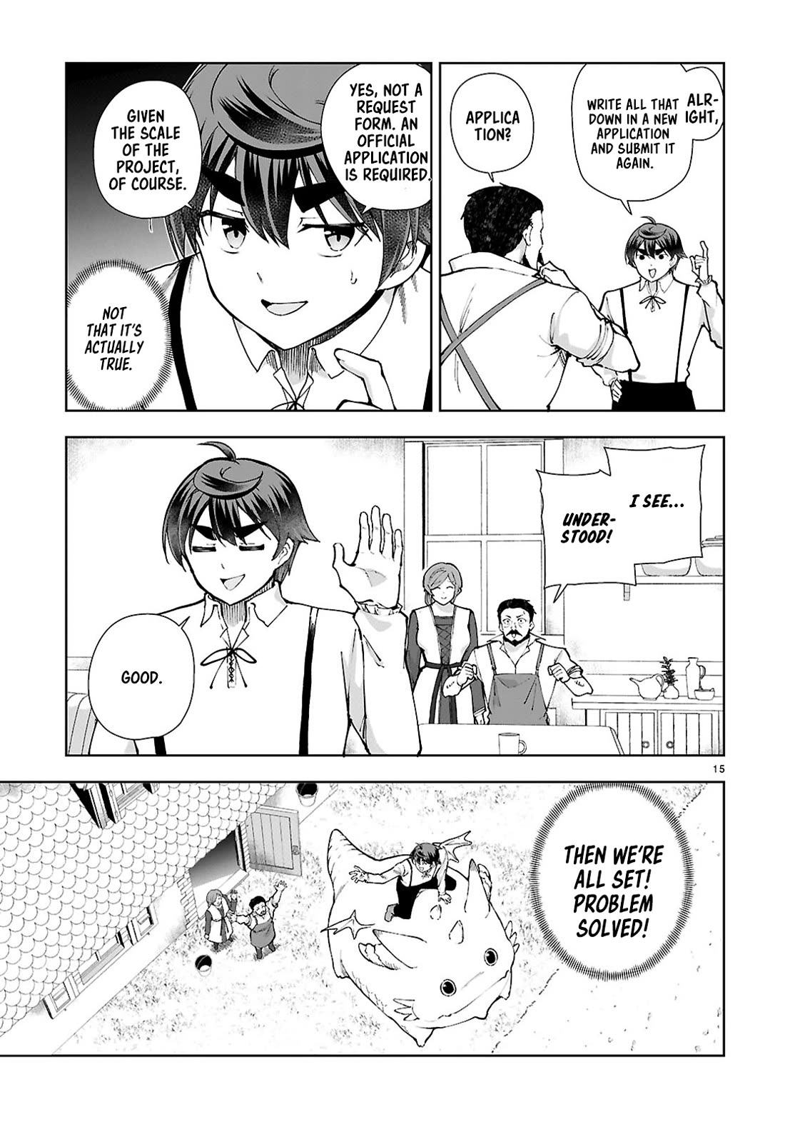 Botsuraku Youtei Nanode, Kajishokunin wo Mezasu Chapter 97 page 15 - Chapter 97