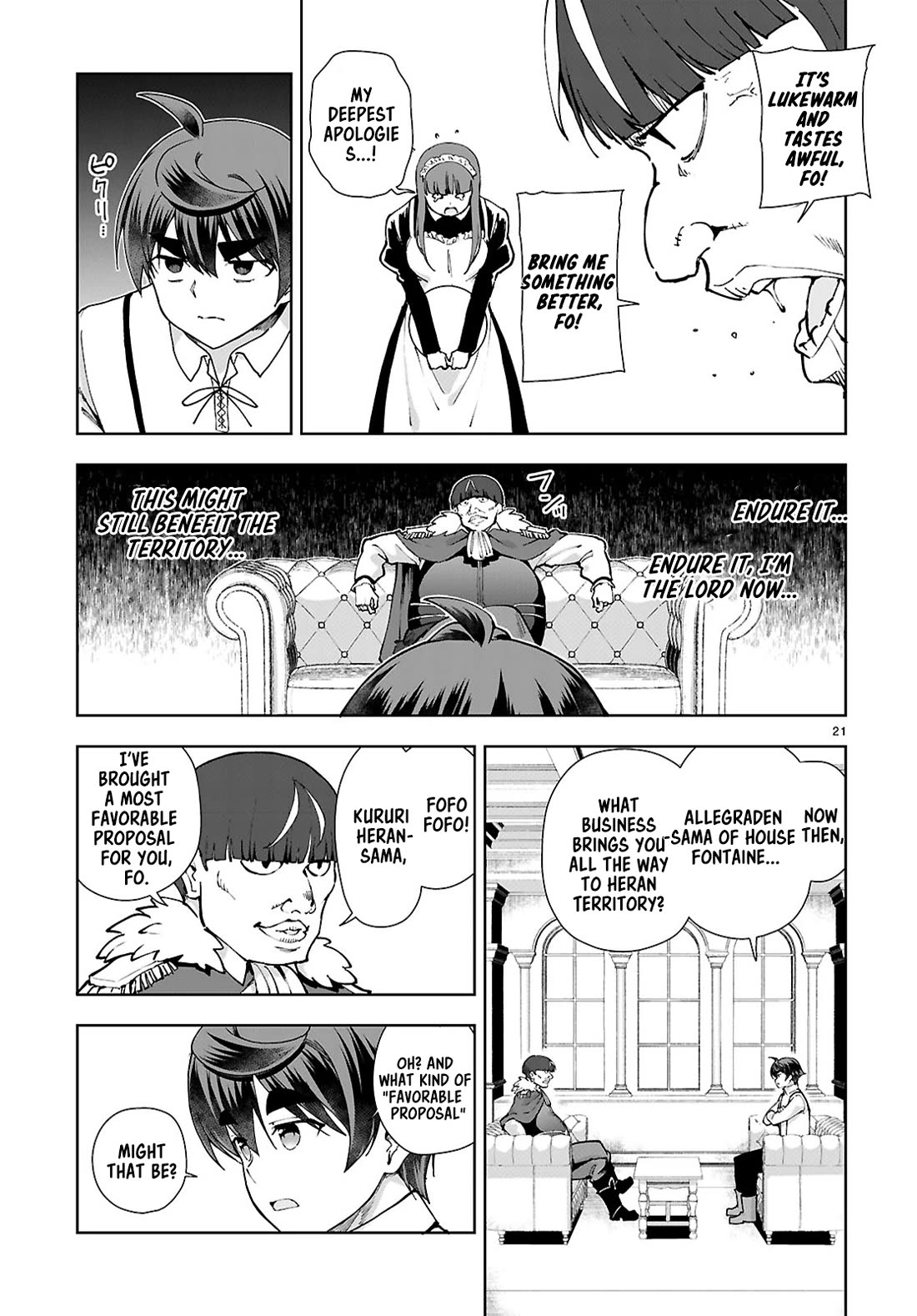 Botsuraku Youtei Nanode, Kajishokunin wo Mezasu Chapter 97 page 21 - Chapter 97