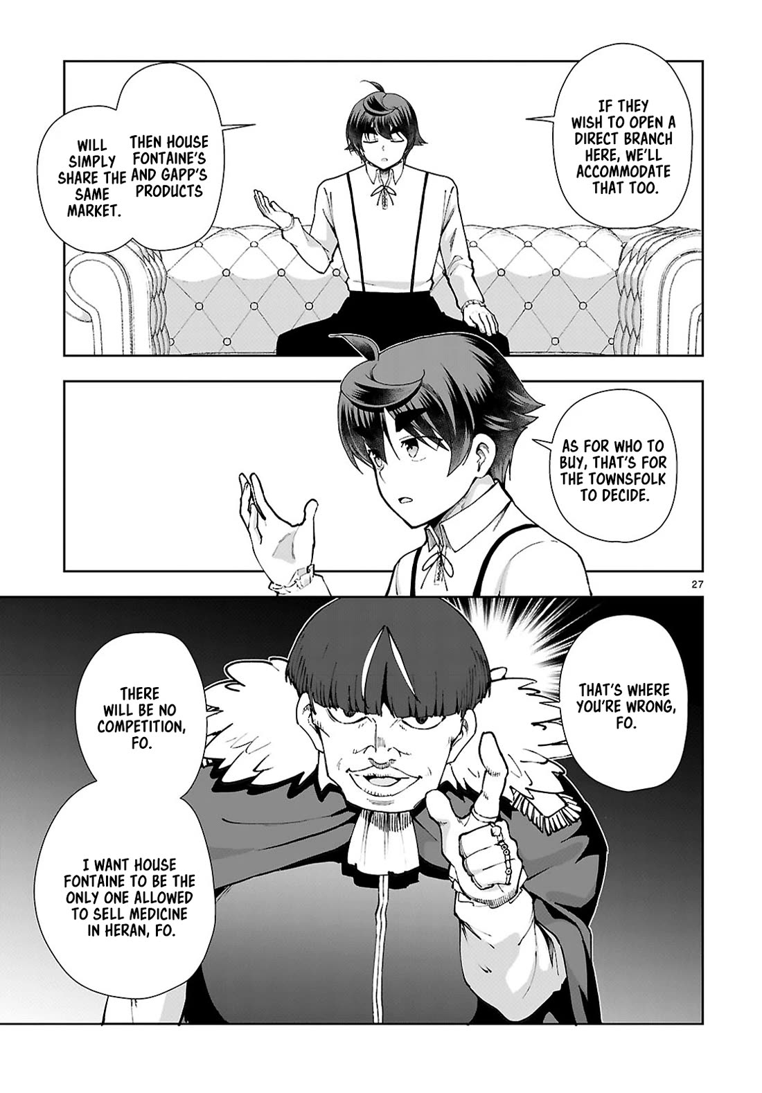 Botsuraku Youtei Nanode, Kajishokunin wo Mezasu Chapter 97 page 27 - Chapter 97