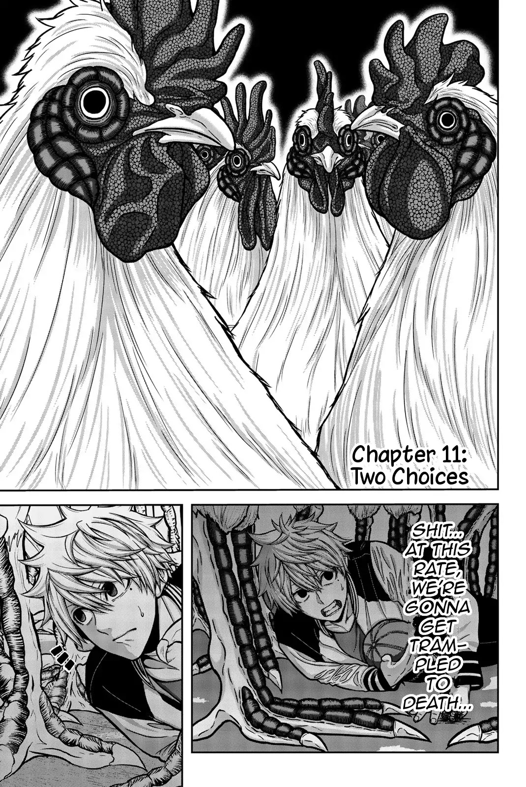 Bougyaku no Kokekko Chapter 11 page 5 - Chapter 11: Two Choices