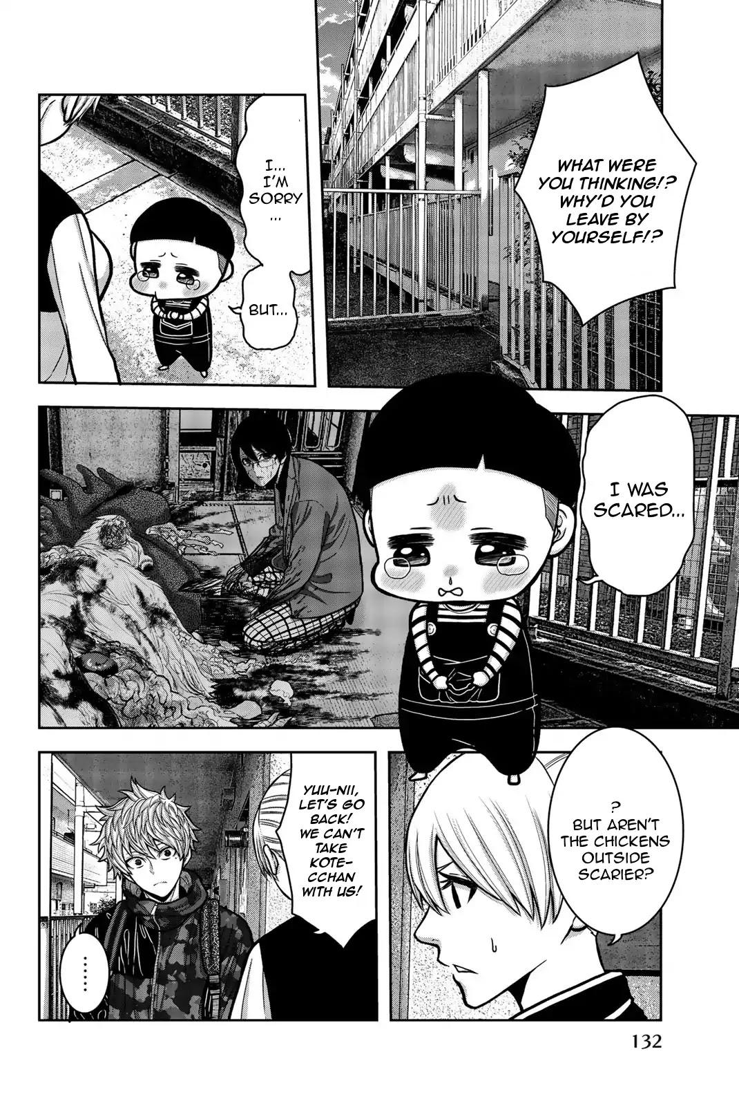 Bougyaku no Kokekko Chapter 18 page 6 - Chapter 18: This is Hell