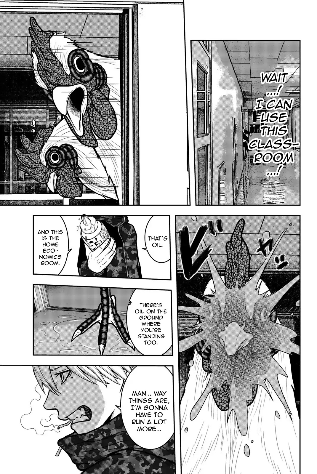 Bougyaku no Kokekko Chapter 19 page 7 - Chapter 19: Get Turned into Yakitori