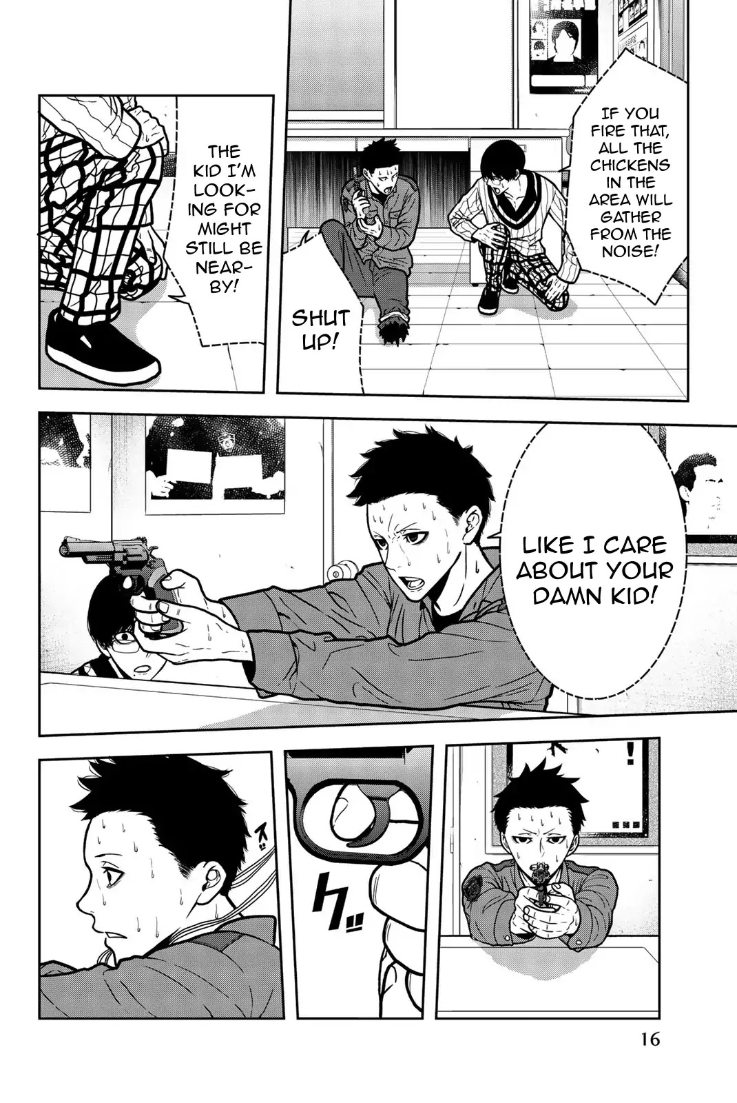 Bougyaku no Kokekko Chapter 21 page 18 - Chapter 21: Tora the Murderer