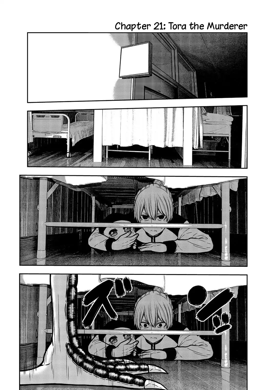 Bougyaku no Kokekko Chapter 21 page 5 - Chapter 21: Tora the Murderer