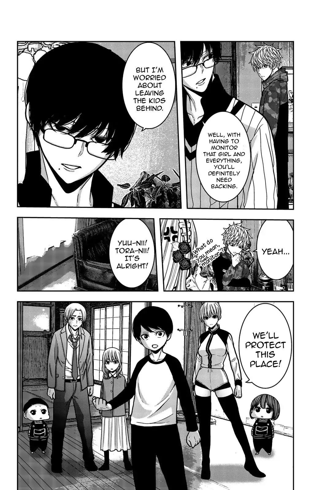 Bougyaku no Kokekko Chapter 23 page 14 - Chapter 23: When the Situation Calls for it, Shoot