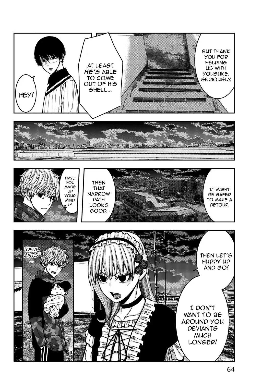 Bougyaku no Kokekko Chapter 24 page 14 - Chapter 24: Adults? The Fuck are Those?