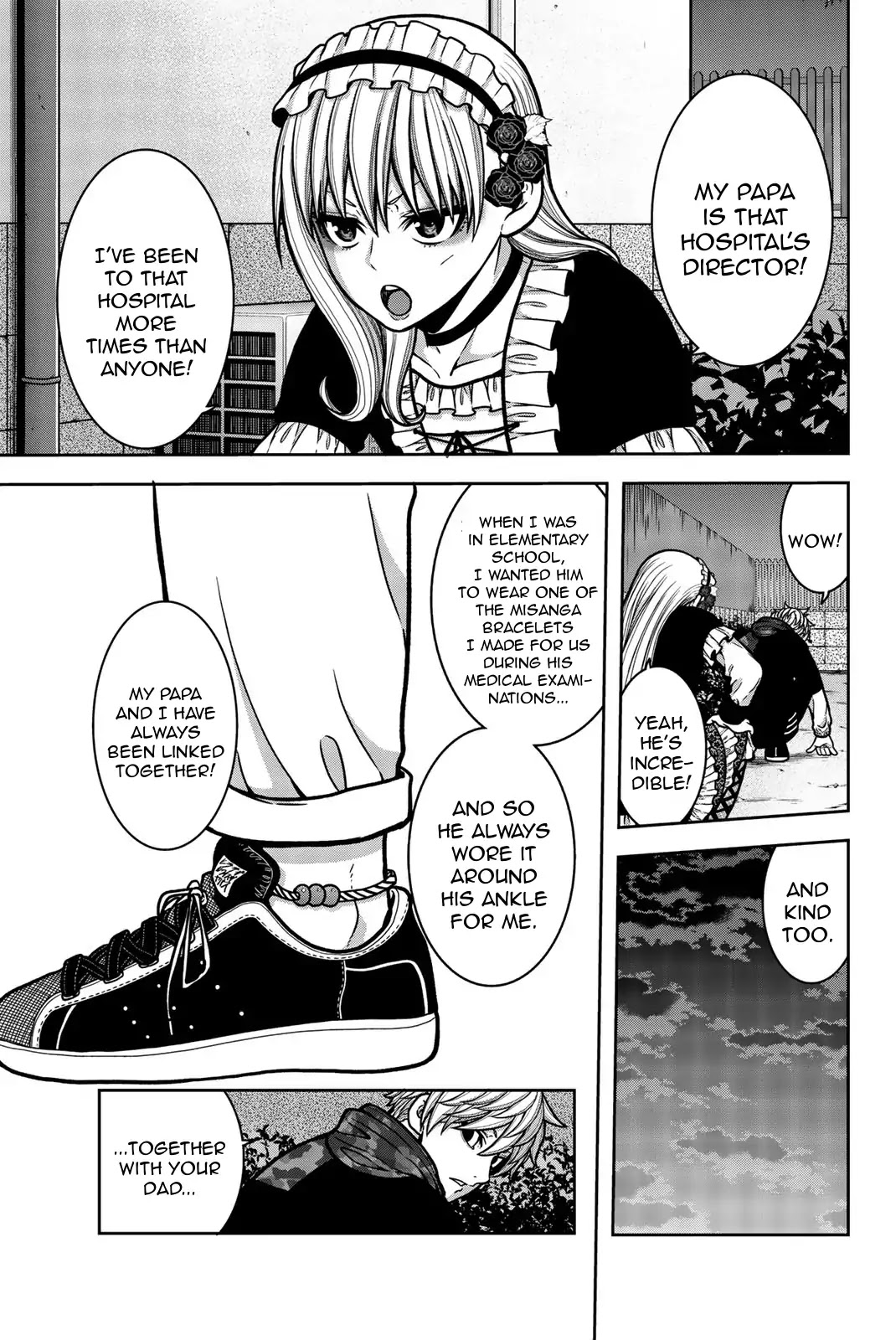 Bougyaku no Kokekko Chapter 24 page 3 - Chapter 24: Adults? The Fuck are Those?