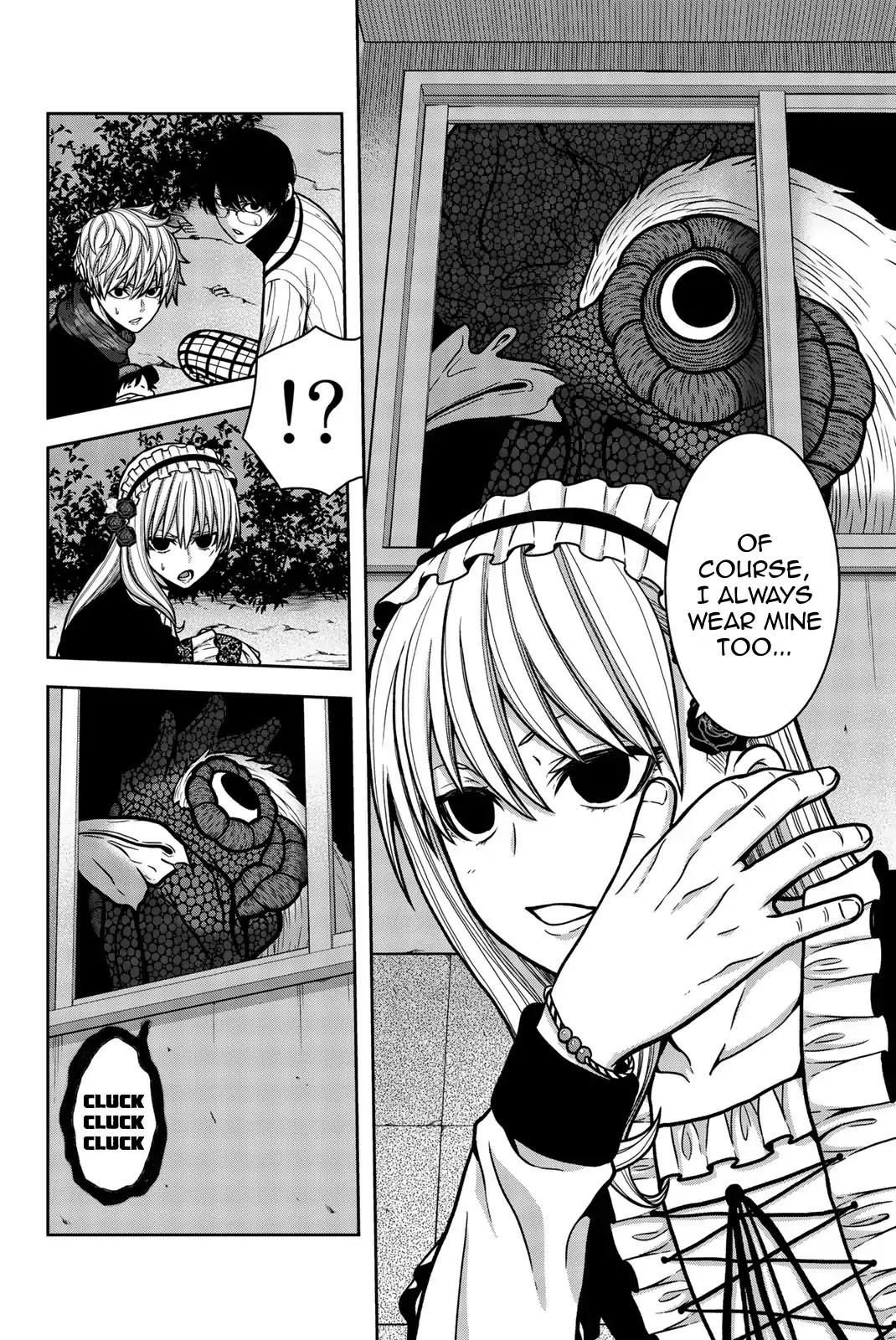 Bougyaku no Kokekko Chapter 24 page 4 - Chapter 24: Adults? The Fuck are Those?