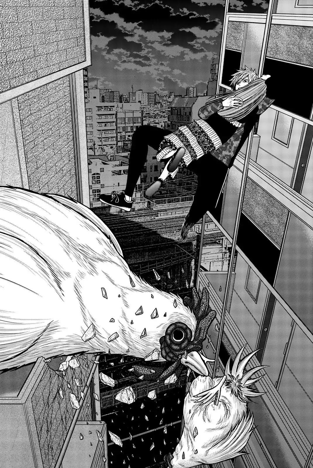 Bougyaku no Kokekko Chapter 25 page 8 - Chapter 25: We'll Have to Jump