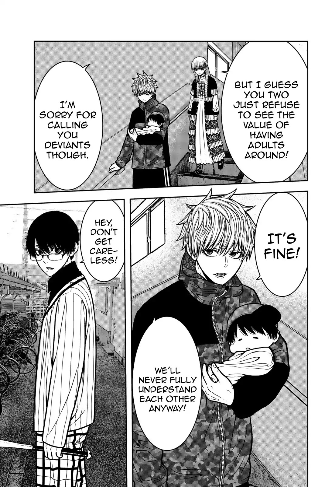 Bougyaku no Kokekko Chapter 26 page 5 - Chapter 26: Our Castle