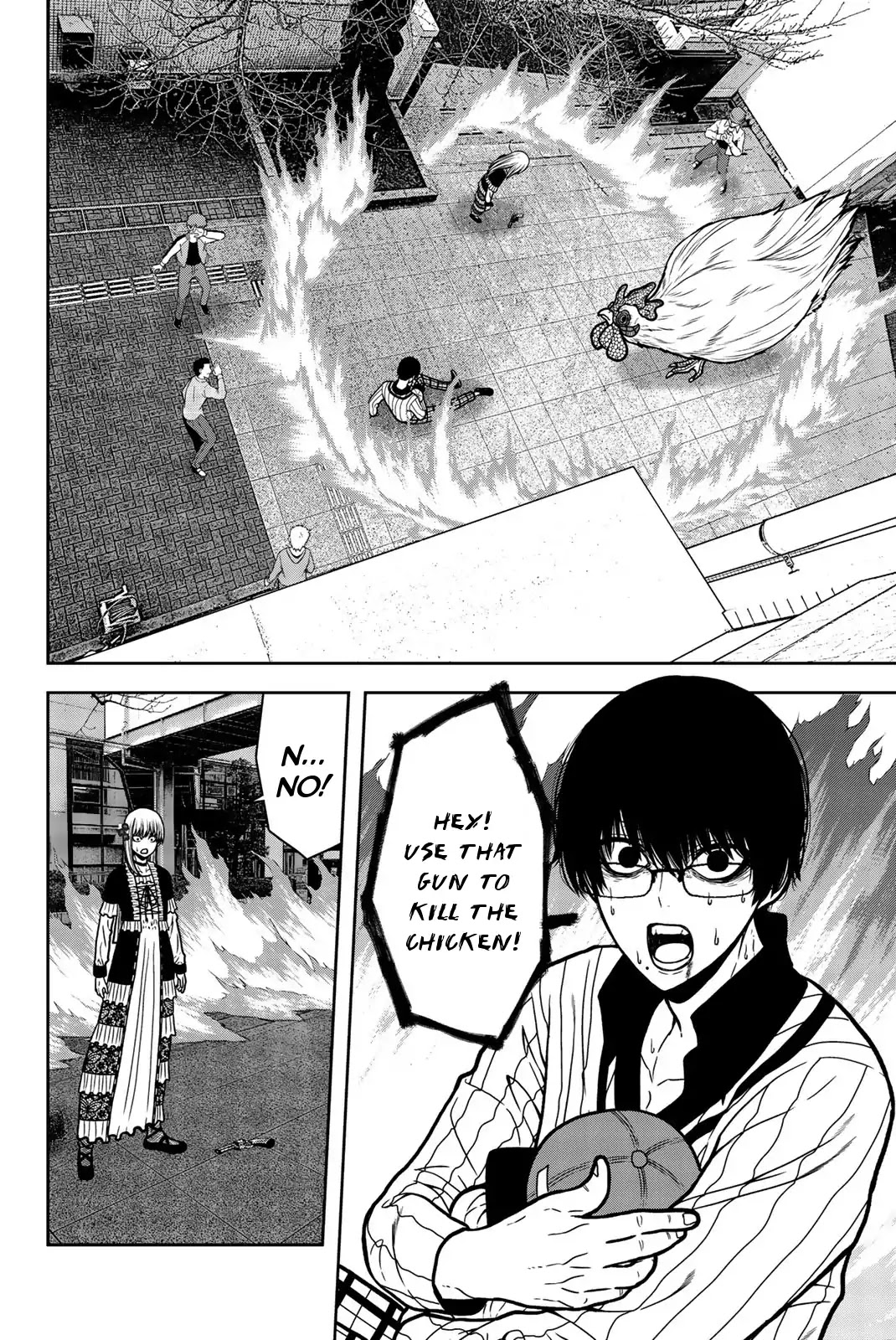 Bougyaku no Kokekko Chapter 28 page 10 - Chapter 28: Patricide