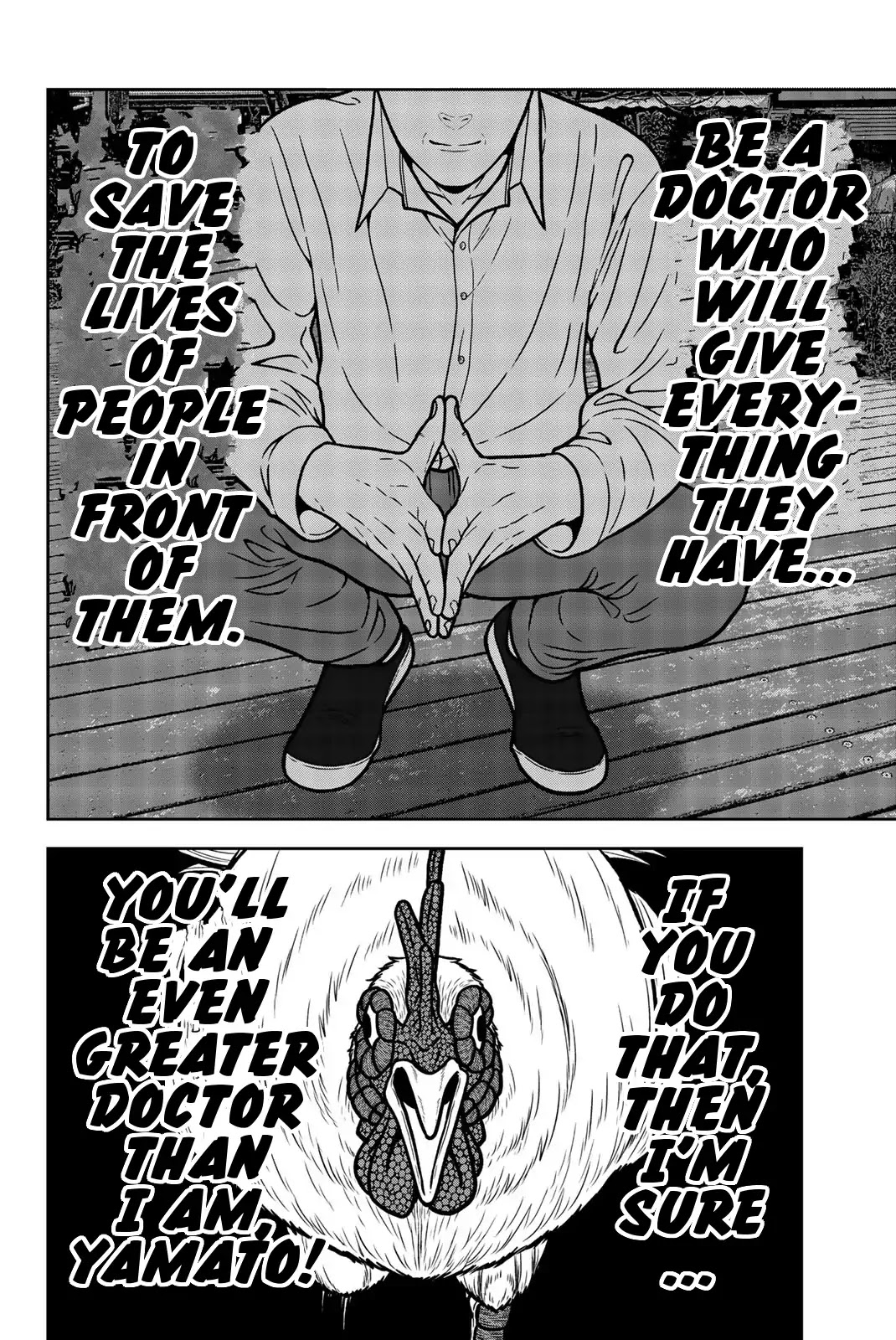 Bougyaku no Kokekko Chapter 28 page 12 - Chapter 28: Patricide