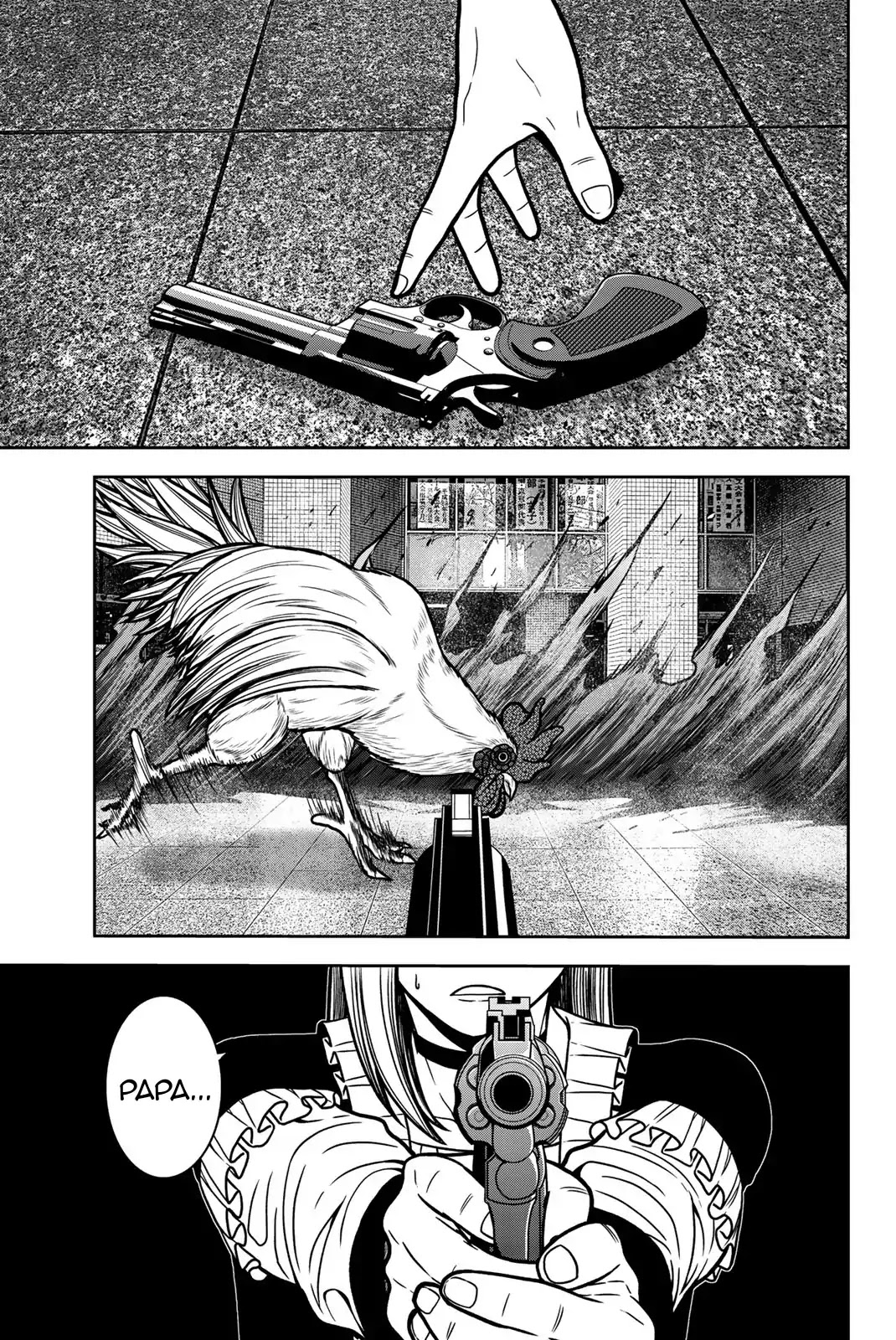 Bougyaku no Kokekko Chapter 28 page 13 - Chapter 28: Patricide