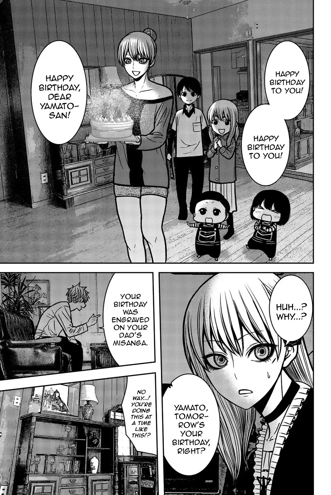 Bougyaku no Kokekko Chapter 29 page 11 - Chapter 29: Happy Birthday