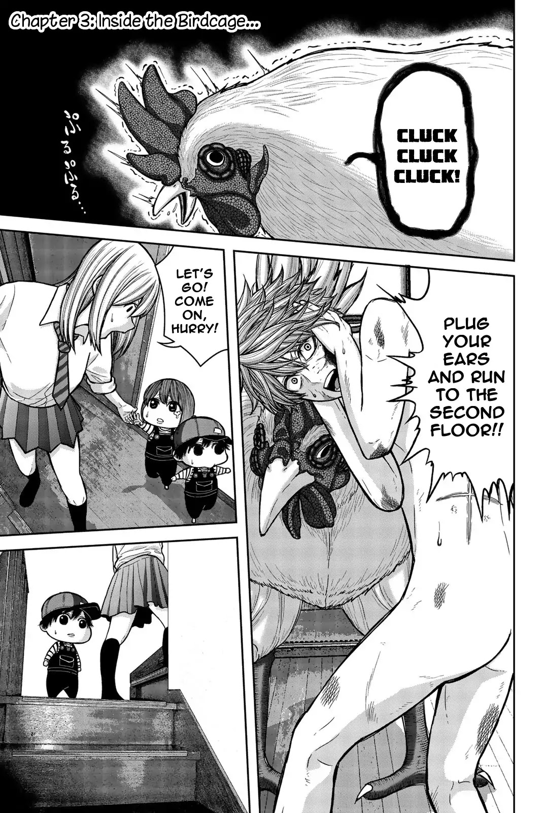 Bougyaku no Kokekko Chapter 3 page 1 - Chapter 3: Inside the Birdcage...