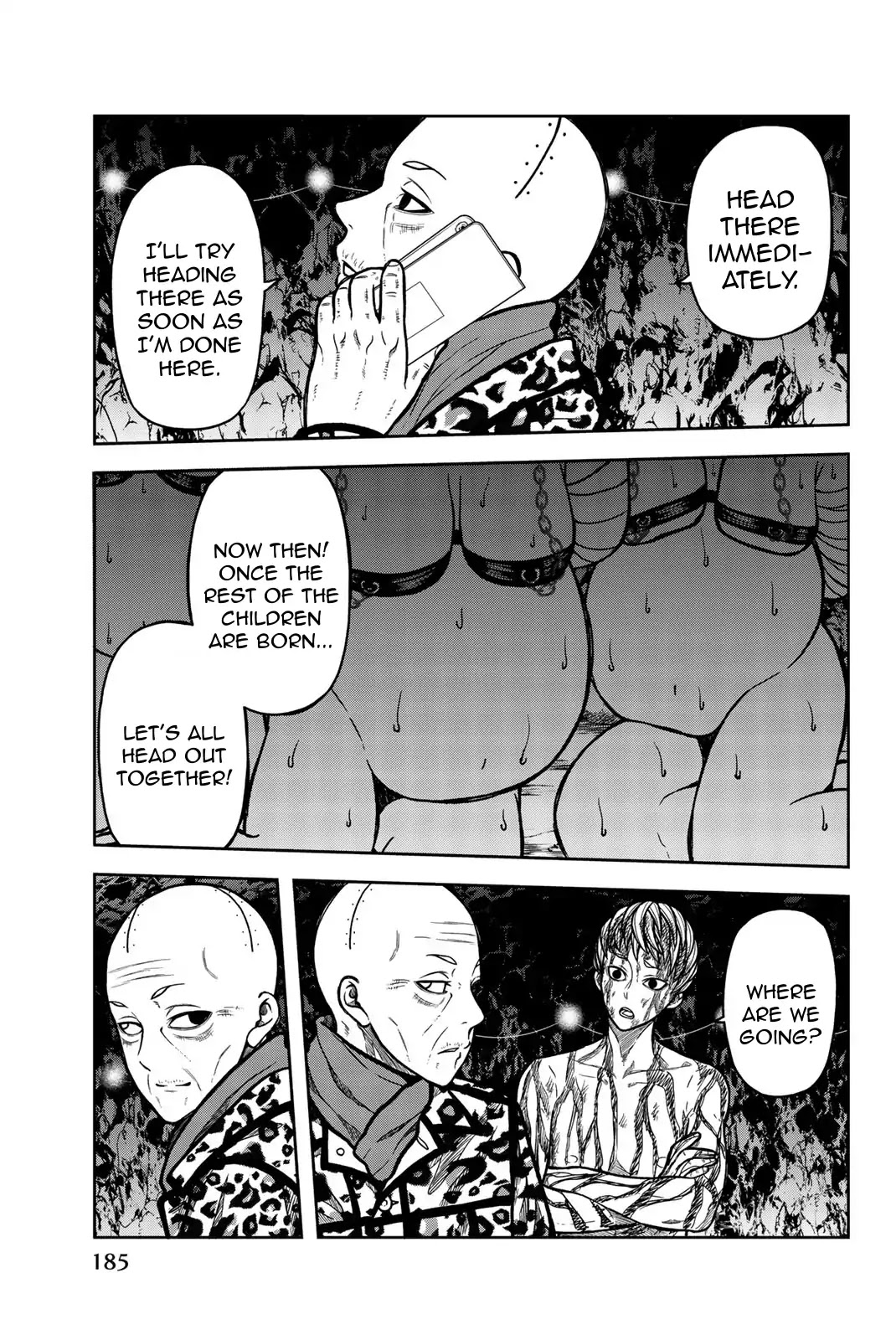 Bougyaku no Kokekko Chapter 32.5 page 5 - Chapter 32.5: City Dome