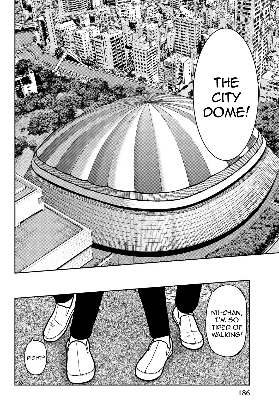 Bougyaku no Kokekko Chapter 32.5 page 6 - Chapter 32.5: City Dome
