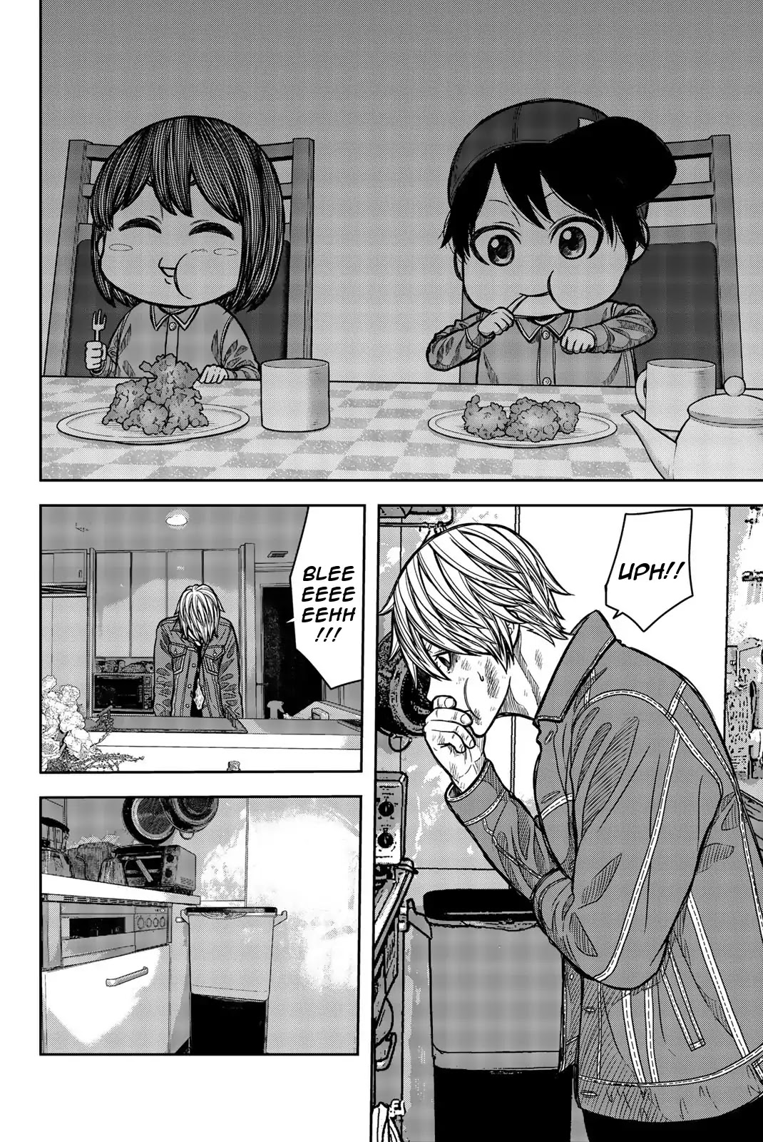 Bougyaku no Kokekko Chapter 32 page 6 - Chapter 32: Empty Stomach