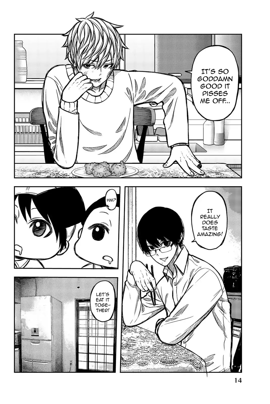 Bougyaku no Kokekko Chapter 33 page 16 - Chapter 33: I'll Eat It