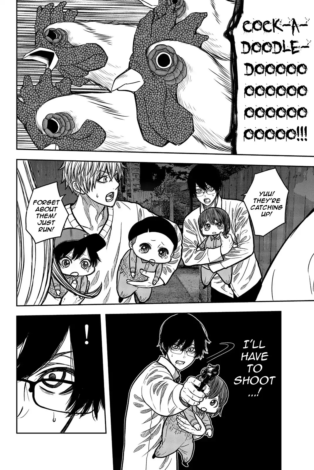 Bougyaku no Kokekko Chapter 34 page 13 - Chapter 34: Changing Residence?