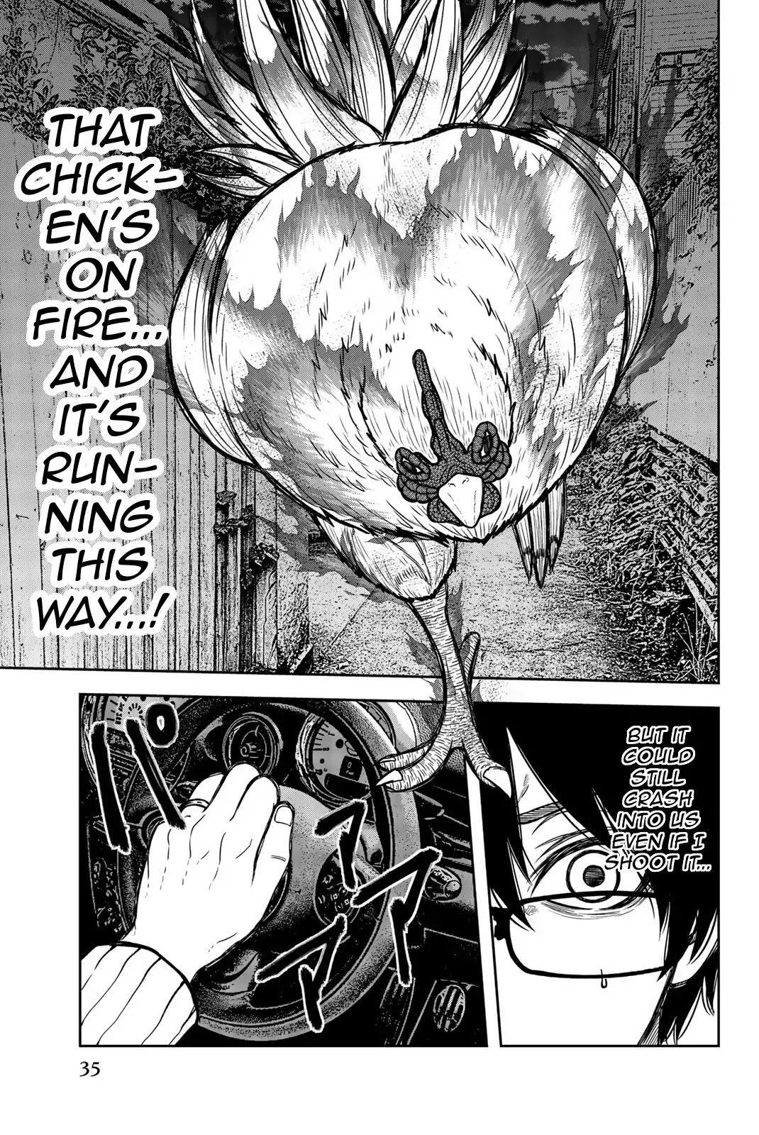 Bougyaku no Kokekko Chapter 34 page 14 - Chapter 34: Changing Residence?