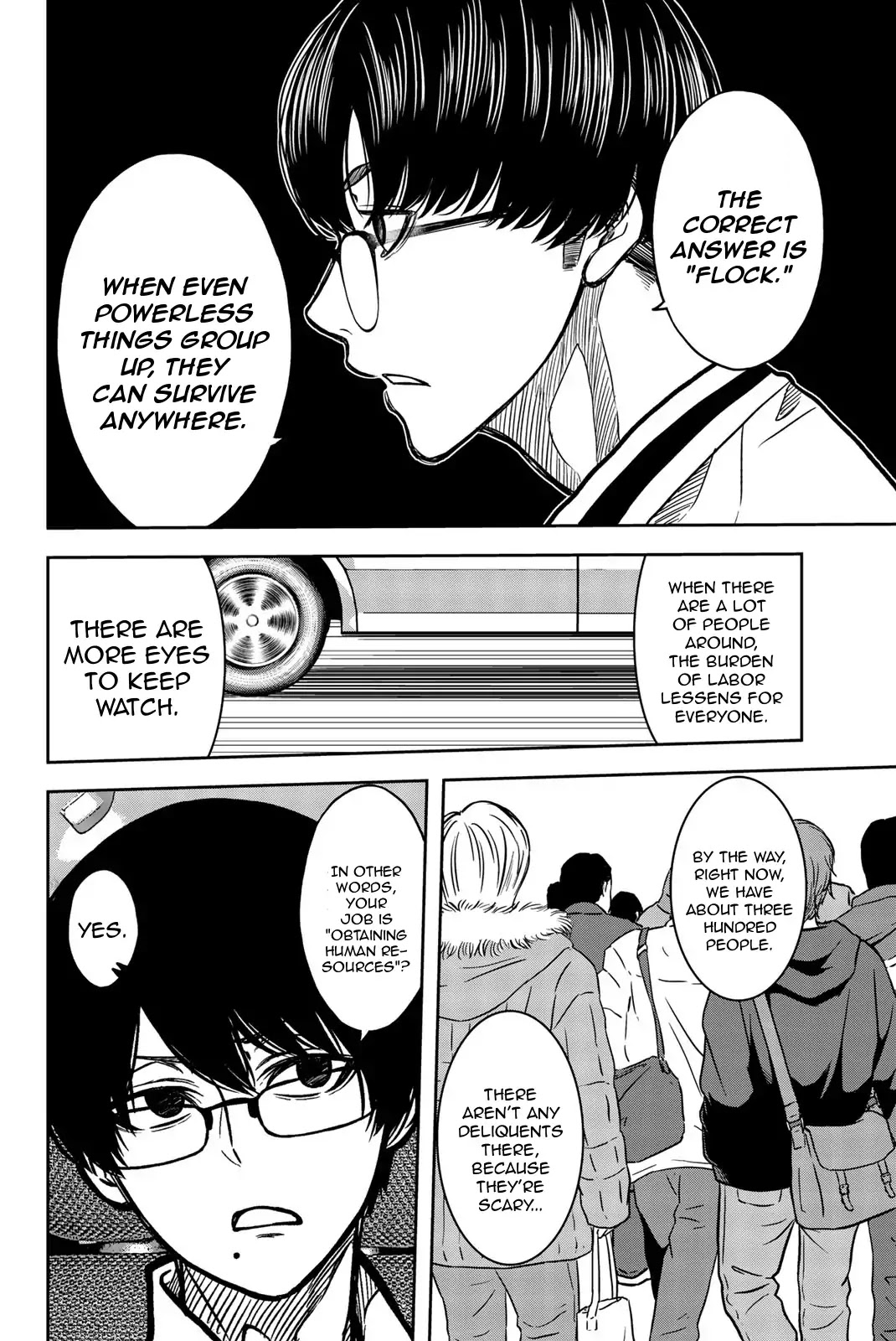 Bougyaku no Kokekko Chapter 35 page 6 - Chapter 35: Flock