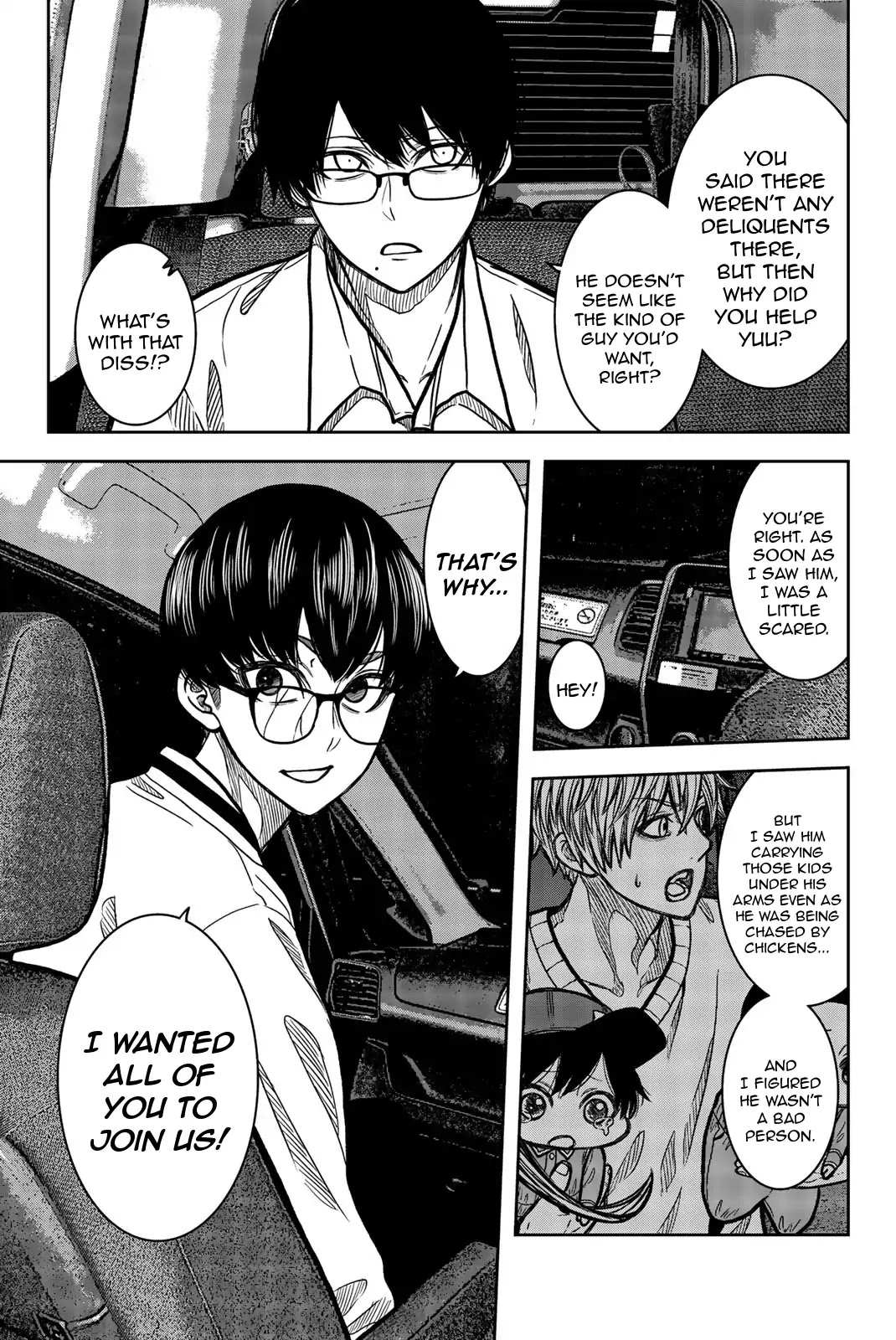 Bougyaku no Kokekko Chapter 35 page 7 - Chapter 35: Flock