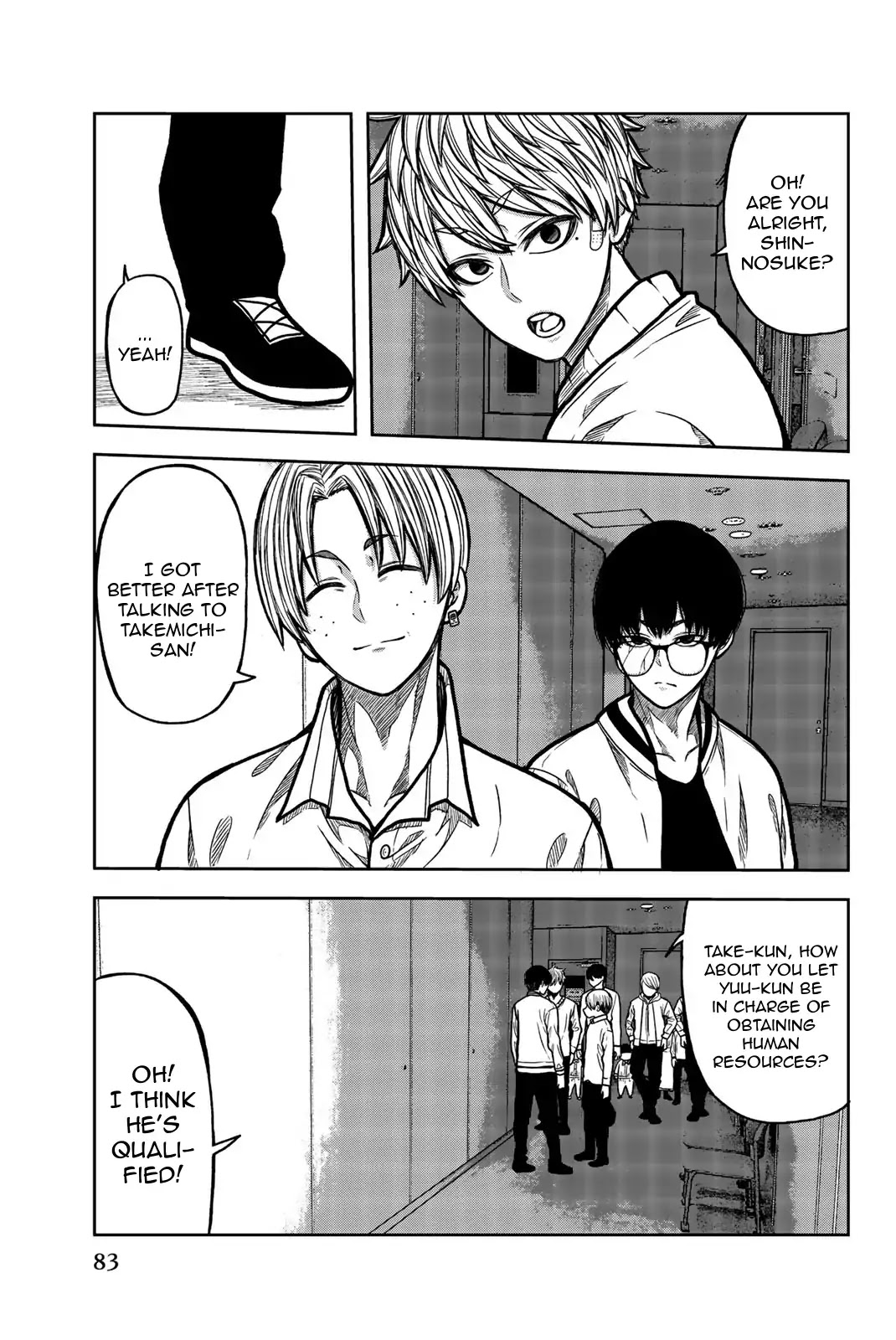 Bougyaku no Kokekko Chapter 38 page 11 - Chapter 38: Or Will You Lose Half of Your Face?