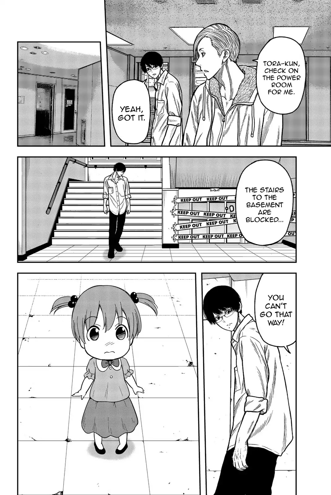 Bougyaku no Kokekko Chapter 40 page 10 - Chapter 40: Why is There an Adult?