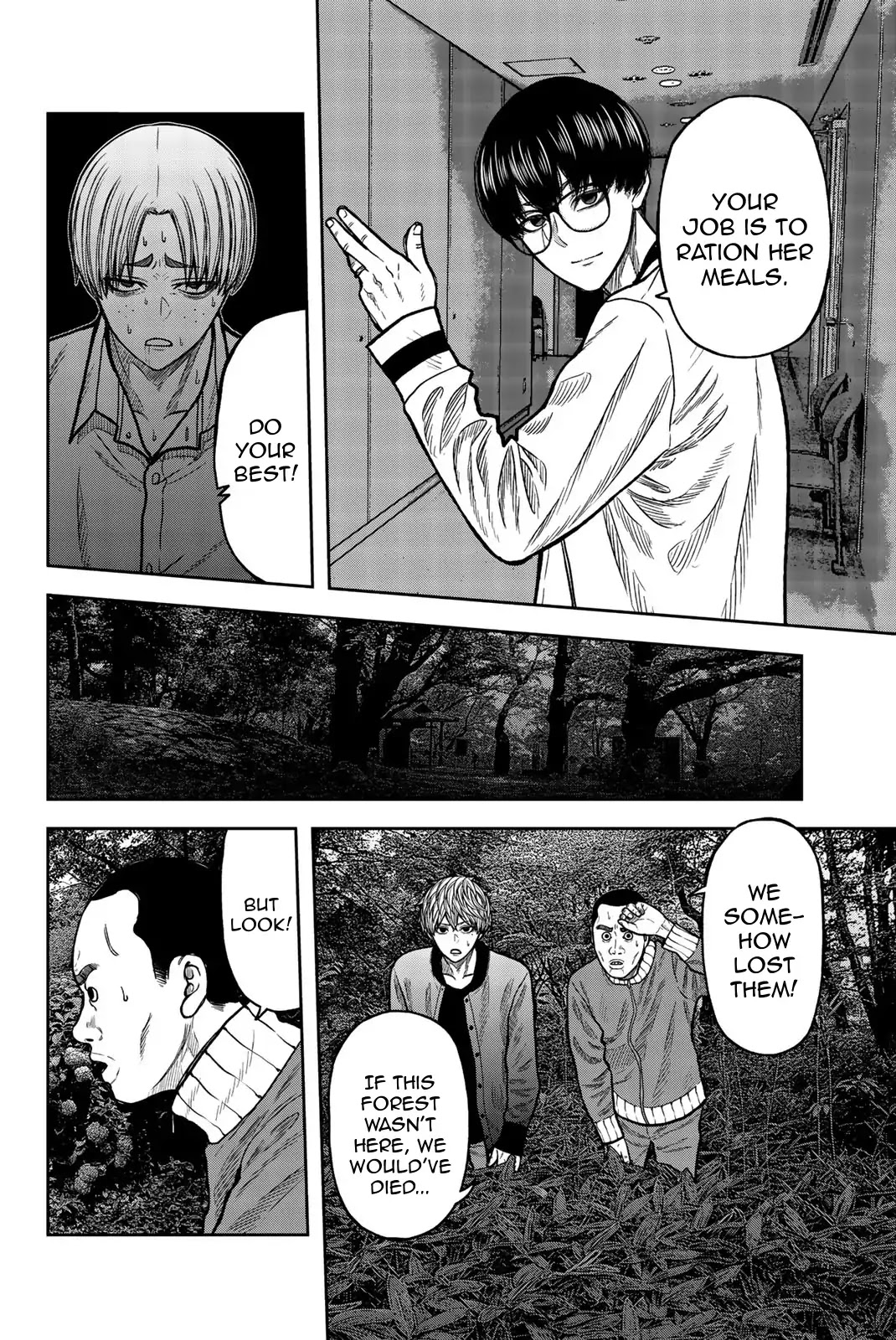 Bougyaku no Kokekko Chapter 40 page 2 - Chapter 40: Why is There an Adult?