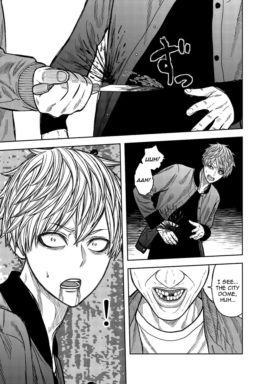Bougyaku no Kokekko Chapter 40 page 7 - Chapter 40: Why is There an Adult?
