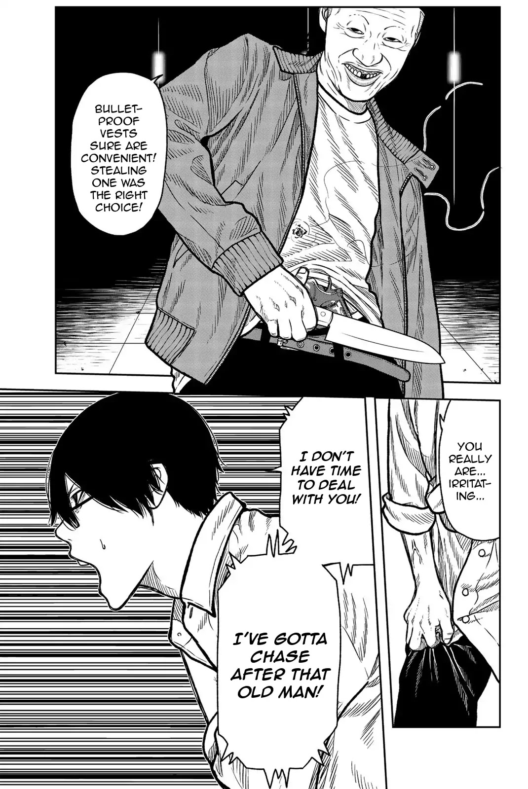 Bougyaku no Kokekko Chapter 42 page 11 - Chapter 42: I'm Gonna Kill You!