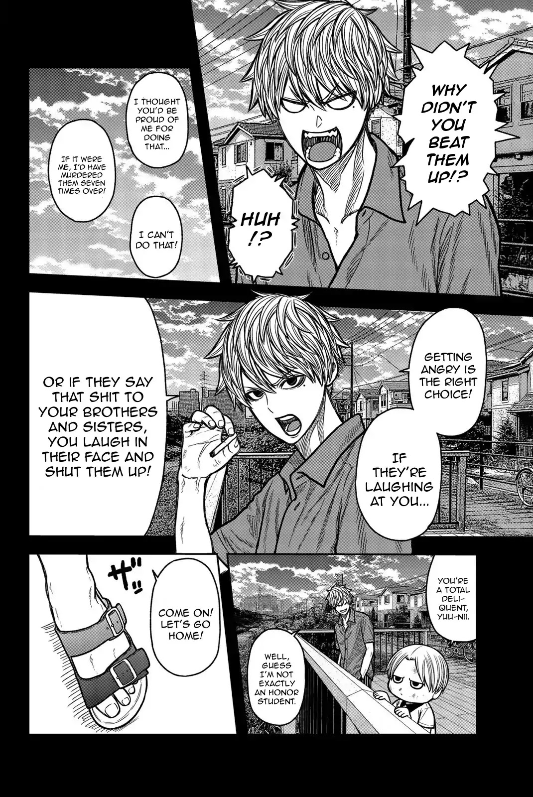 Bougyaku no Kokekko Chapter 43 page 12 - Chapter 43: You've Become a Fine Kid