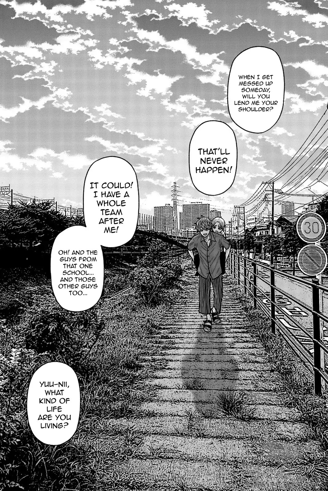 Bougyaku no Kokekko Chapter 43 page 13 - Chapter 43: You've Become a Fine Kid