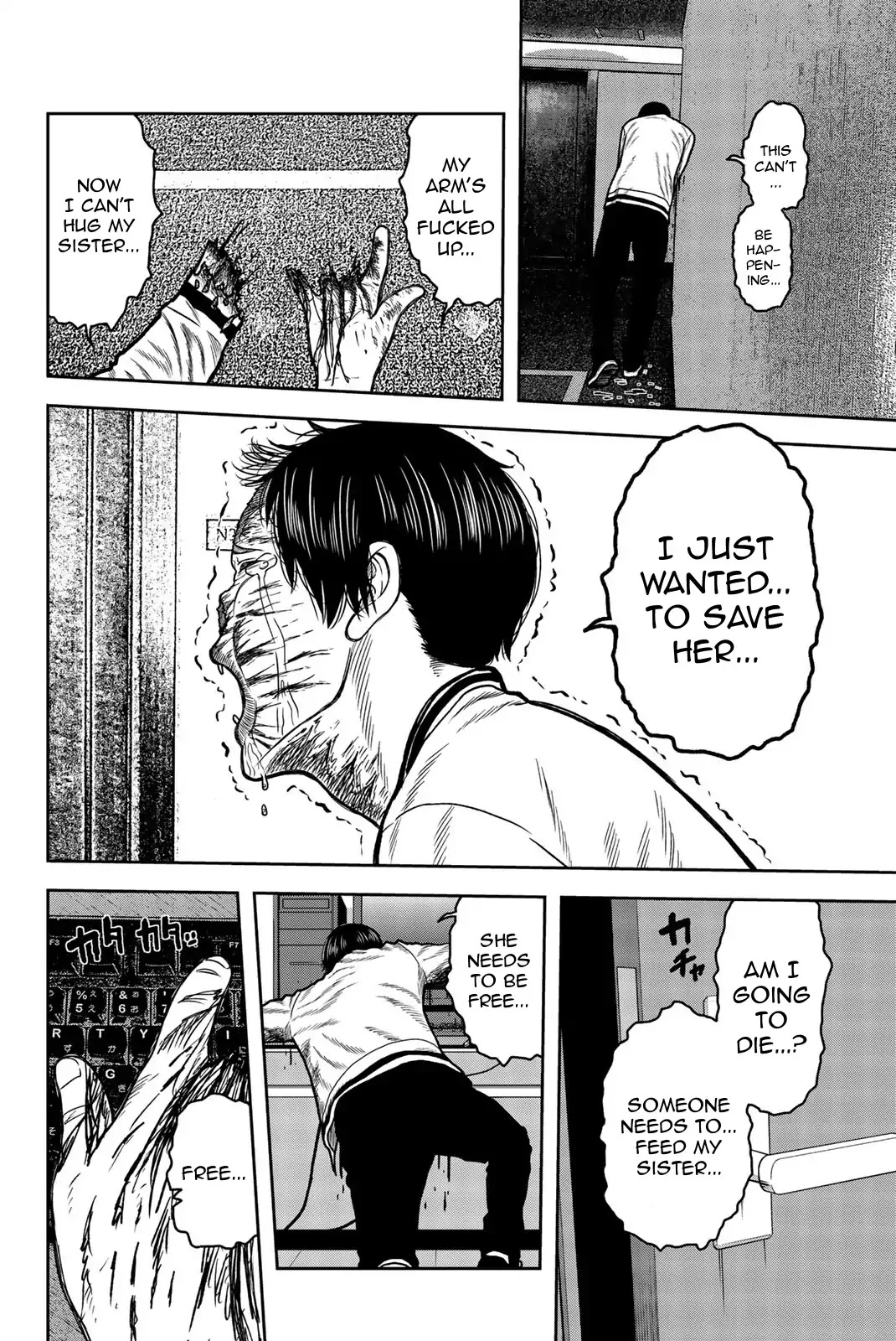 Bougyaku no Kokekko Chapter 44 page 13 - Chapter 44: Explosion