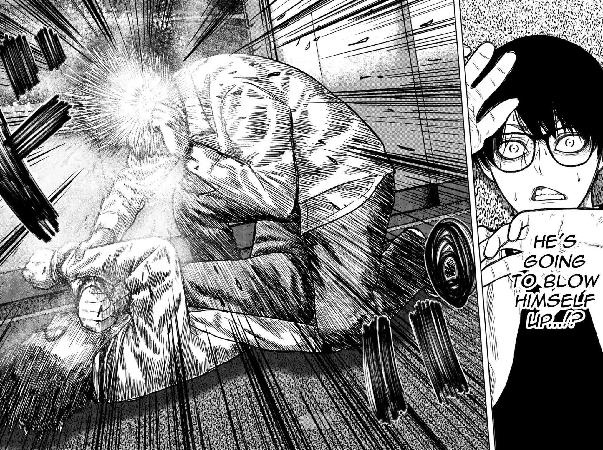 Bougyaku no Kokekko Chapter 44 page 8 - Chapter 44: Explosion