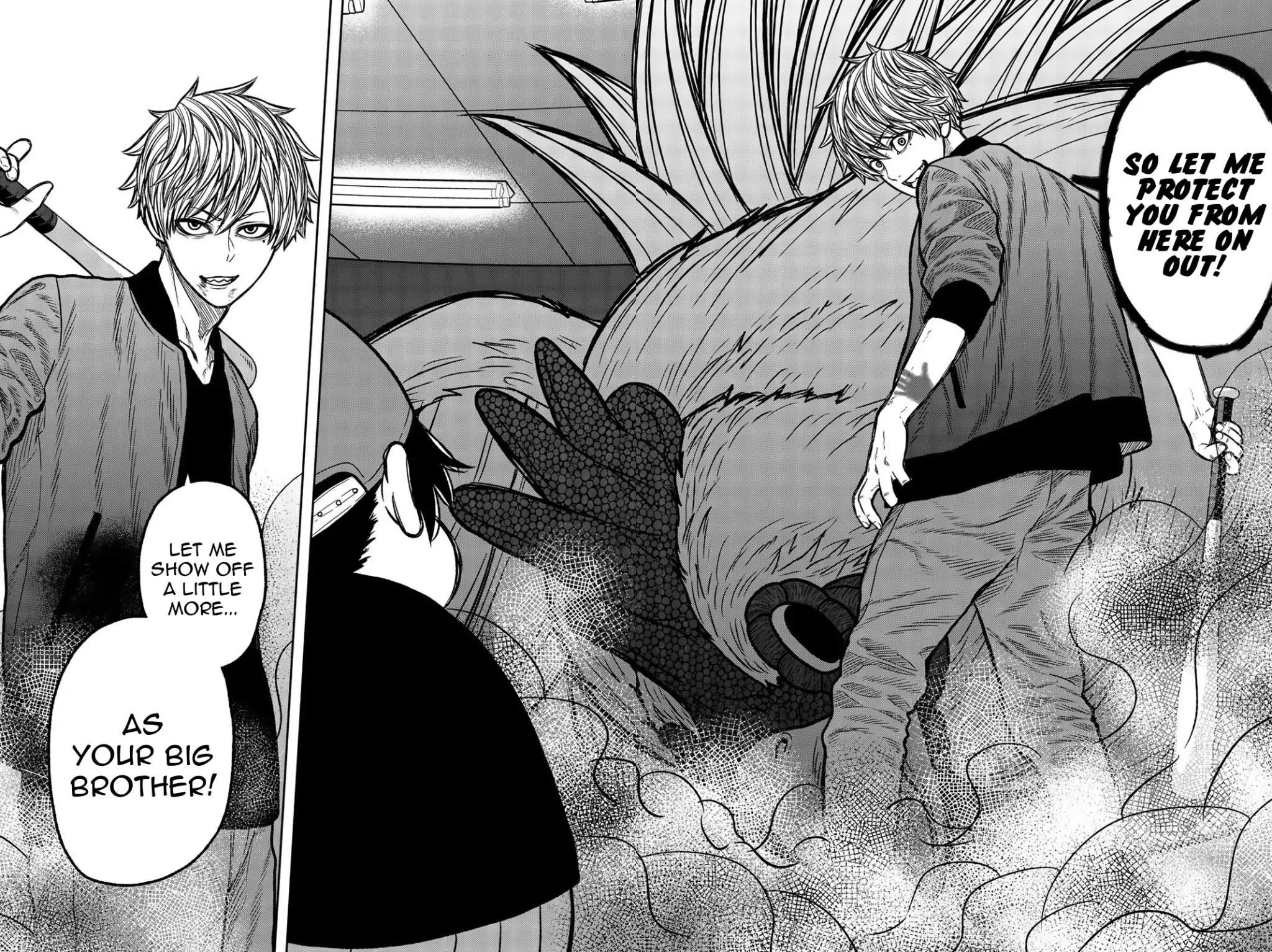 Bougyaku no Kokekko Chapter 45 page 18 - Chapter 45: As Your Big Brother